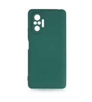 Xiaomi Redmi Note 10 Pro Kılıf İçi Kadife Lansman Kapak (Koyu Yeşil)