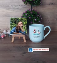 Patoloji Teknikeri Fotoğraflı Dekoratif Taş, Kupa Bardak Beyaz Hediye Tıp Bayramı Hediyesi (Model 5)
