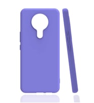 Kvy Tecno Spark 6 Biye Silikon Kılıf (Lila)
