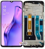 Oppo A31 (CPH2015) Lcd Ekran Dokunmatik Çıtalı (Beyaz)