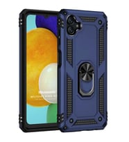 Microsonic Samsung Galaxy A05 Kılıf Military Ring Holder Siyah (Lacivert)