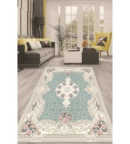 Dijital Kaymaz Taban Yıkanabilir Modern Renkli Salon Halısı Mutfak Halısı Yolluk ND-HT-1081 (Çok Renkli)