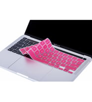MacBook Pro Klavye Koruyucu 13inc A2251 2289 A2338 16inc A2141 İngilizce Türkçe (Pembe)