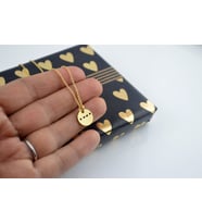 Morse Code Gümüş Tasarım Kolye (Rose)