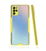 General Mobile 21 Pro Kılıf Kamera Korumalı Arkası Şeffaf Silikon (Sarı)
