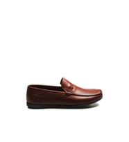 FAST STEP Hakiki Deri Ortopedik Erkek Casual Ayakkabı 815MA1502 (Taba Cilt)