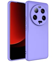 Xiaomi Mi 13 Ultra Kılıf Mara Lansman İç Yüzeyi Kadife Kılıf (Lila)