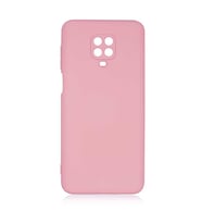 Xiaomi Redmi Note 9 Pro Kılıf İçi Kadife Lansman Kapak (Açık Pembe)