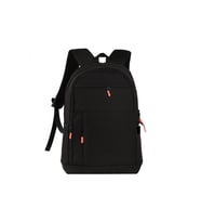 Bagacar 1131 Okul ve Günlük Laptop Bölmeli Sırt Çantası Pudra (SIYAH YILAN)