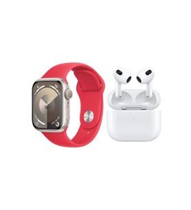 DTNO 1 Smartwatch DT7 Max 1.9 Ekran Gps Ve Nfc Özellikli Siri Aktif Smartwatch Akıllı Saat Ve Pro 5 Bluetooth Kulaklık (Kırmızı-Beyaz)