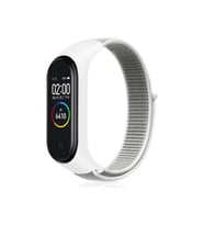 Xiaomi Mi Band 3/4/5/6 Uyumlu Akıllı Bileklik Hasır Kordon (saat Değildir) (Beyaz)