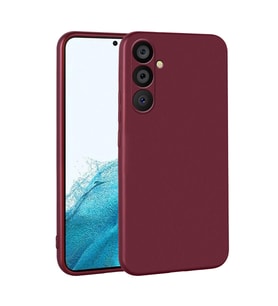 Vendas Samsung A54 Uyumlu Premier Soft Serisi Rubber Yumuşak Silikon Kılıf (Mürdüm)