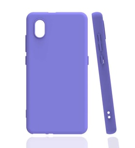 TCL L7 Kılıf Zore Biye Silikon Kılıf (Lila)