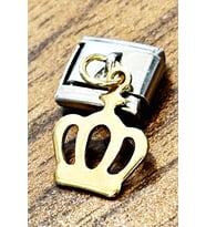 Nomination Çelik Bileklik Uzatma Ek Charm (1 Adet) 9mm scb26c (Antrasit)