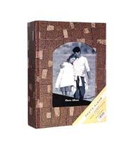100’lük 13x18 cm Ofset Fotoğraf Albümü (Kahverengi)
