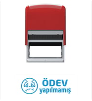 Ödev Yapılmamış Öğretmen Kaşesi (Mavi)