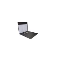 Evrak Sunum Tanıtım Firma Klasörü A4 Pvc 5 cm 2 Halkalı 350 Yaprak Kapasiteli Ring Binder File 27,5x32 cm (Siyah)