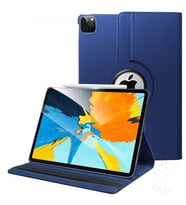 Apple iPad Pro 11 3. Nesil 2021 Kılıf 360 Dönebilen Standlı Case A2377 A2459 A23 (Lacivert)