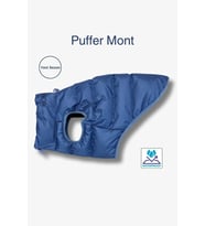 Köpek Kıyafeti, Puffer su geçirmez köpek montu, Küçük ve orta ırk köpek kıyafeti (Lacivert)