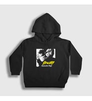 Presmono Unisex Çocuk Beyaz Edward Baji Keisuke Anime Tokyo Revengers Kapüşonlu Sweatshirt 259767tt (Siyah)