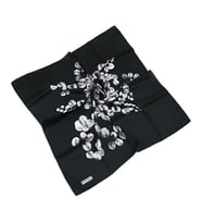 Mısırlı Eşarpları Cocoon Twill Eşarp (Siyah - Beyaz)