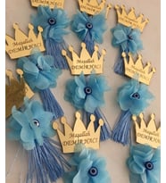 Kişiye Özel Pleksi Bebek Magnet Hatıra (Gümüş)