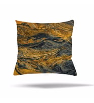 Çiçek Ağaç Kilim Etnik Desen Gizli Fermuarlı Yastık Kılıfı Kırlent Kılıfı Koltuk Yastık Kılıfı  (Gri - Sarı)