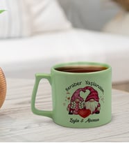 BK Gift Kişiye Özel Sevgili İsimli Pastel Yeşil Middle Kupa Bardak, Arkadaşa Hediye, Ev Hediyesi, Doğum Günü Hediyesi, Ofis Hediyesi (Model 3)