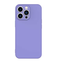 Apple iPhone 13 Pro Kılıf Özel Orijinal Lansman Serisi, İçi Kadife, Pürüzsüz Yumuşak ve Mat TPU Silikon (Lila)