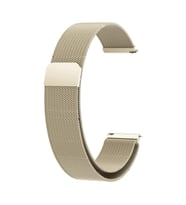 Microsonic Garmin Forerunner 255S Milanese Loop Kordon Siyah (Beyaz)