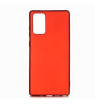 Samsung Galaxy Note 20 Kılıf Soft Mat Premier Case (Kırmızı)