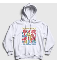 Presmono Unisex Beyaz Stop Making Sense Talking Heads Kapüşonlu Sweatshirt 493649tt (Beyaz)