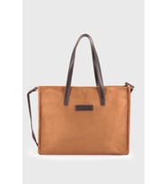 Kadın Süet  Shopper Çanta (Taba Süet)