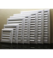 ecovent 23X23 ALÜMİNYUM MENFEZ BEYAZ (STD)