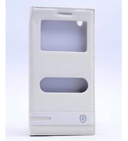 Vestel Venüs 5530 Kılıf Elite Kapaklı Kılıf (Beyaz)