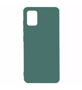 Samsung Galaxy A72 Kılıf Velvet İçi Kadife Lansman Silikon (Yeşil)