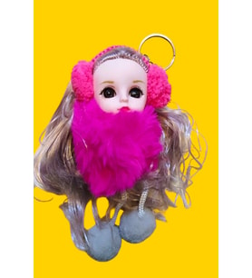 Bebek Anahtarlık Slikon ( BÜYÜK BOY ) (Pembe)