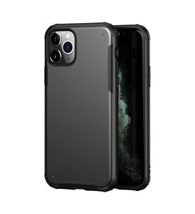 BİKAPAK ELİT MIST IPHONE 11 PRO MAX OPAK KAPAK (Siyah)