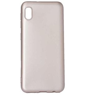 Galaxy A01 Core Kılıf Kamera Çıkıntılı Soft Silikon (Rose)