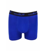Tutku Elit 3 Adet Siyah Renk Modal Elastan Spor Boxer (Saks)