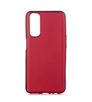 Realme 7 Kılıf Zore Premier Silikon Kılıf (Mürdüm)