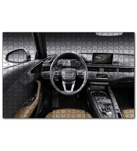 Cakapuzzle 2019 Audi A4 Kokpit  Puzzle Yapboz MDF (Ahşap) (255 Parça)