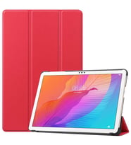 Huawei Mate Pad T10S Zore Smart Cover Standlı 1-1 Tablet Kılıf (Kırmızı)