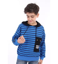 Toontoy Erkek Çocuk Sweatshirt (Saks)