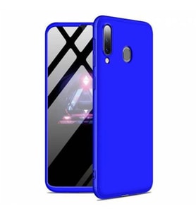 Samsung Galaxy A20S GKK Kılıf 360 Derece Tam Koruma (Mavi)