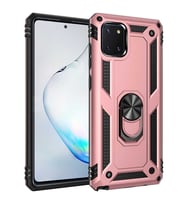 Galaxy A81 (Note 10 Lite) Kılıf Vega Yüzüklü Standlı Zırh Kılıf (Rose)