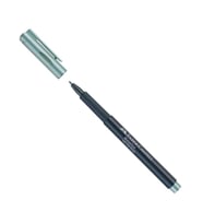 Metalik Marker Kalem 1.5 mm Keçe Uçlu 1 Adet Faber Metalik Markör Davetiye Kalemi 1 Adet (Buz Mavisi)