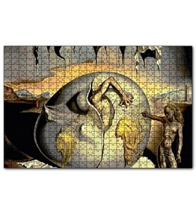 Cakapuzzle Salvador Dali Yeni İnsanın Doğuşunu İzleyen Çocuk  Puzzle Yapboz MDF (Ahşap) (1000 Parça)