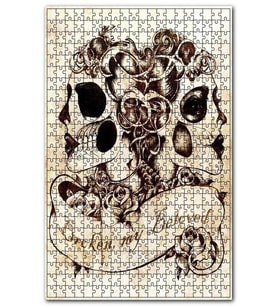 Cakapuzzle Kalbi Kırık Ölü Kadınlar Puzzle Yapboz MDF (Ahşap) (1000 Parça)