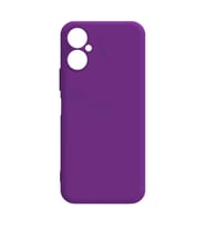 Kvy Tecno Spark 9 Pro Biye Silikon Kılıf (Mor)